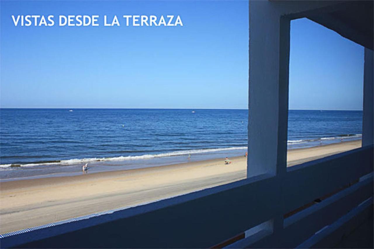 Apartamento Con Vistas Al Mar Primera Linea Playa Matalascanas Matalascañas Exterior foto