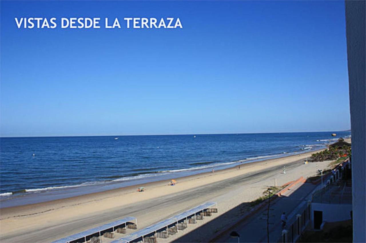 Apartamento Con Vistas Al Mar Primera Linea Playa Matalascanas Matalascañas Exterior foto