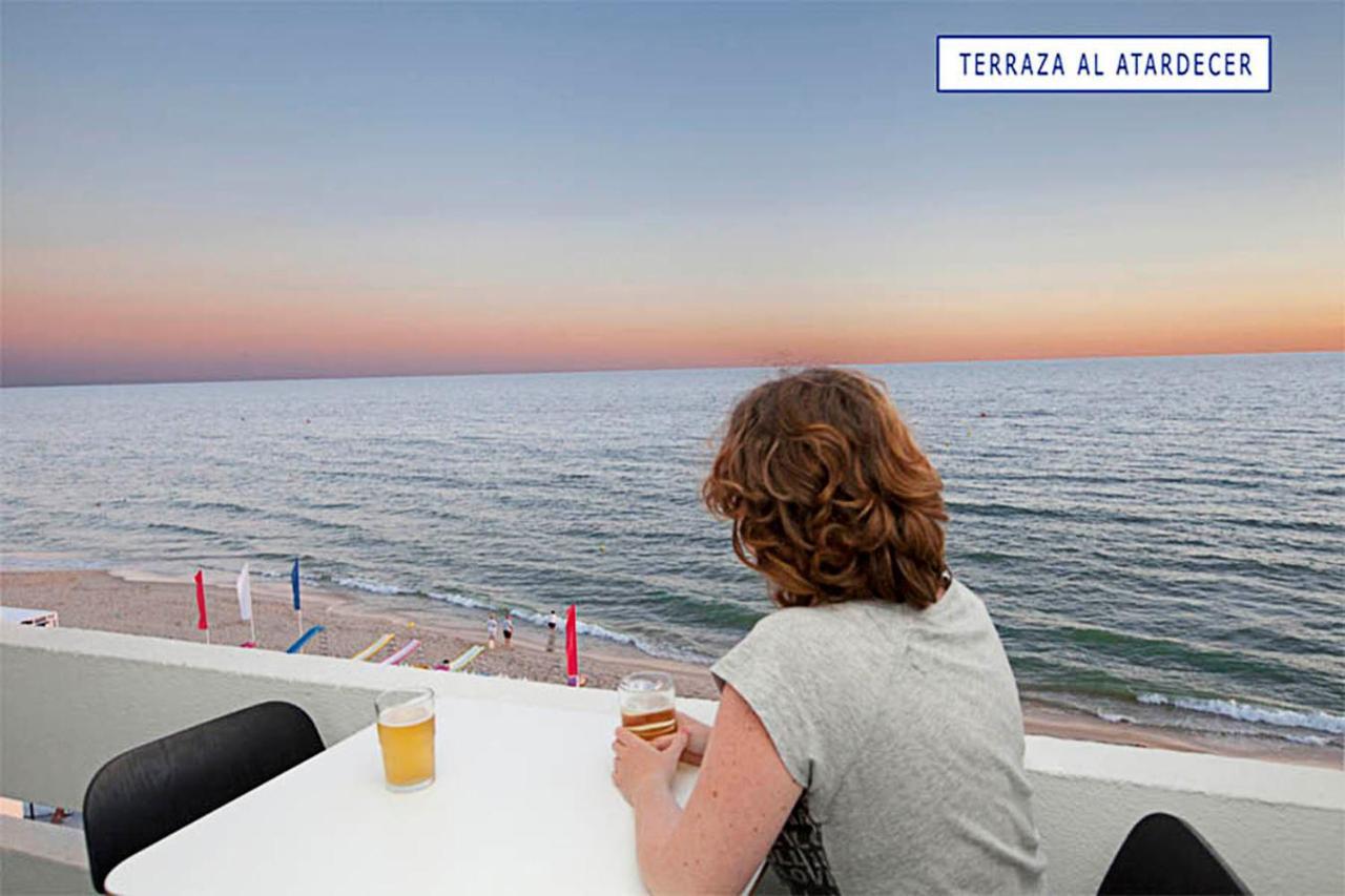 Apartamento Con Vistas Al Mar Primera Linea Playa Matalascanas Matalascañas Exterior foto